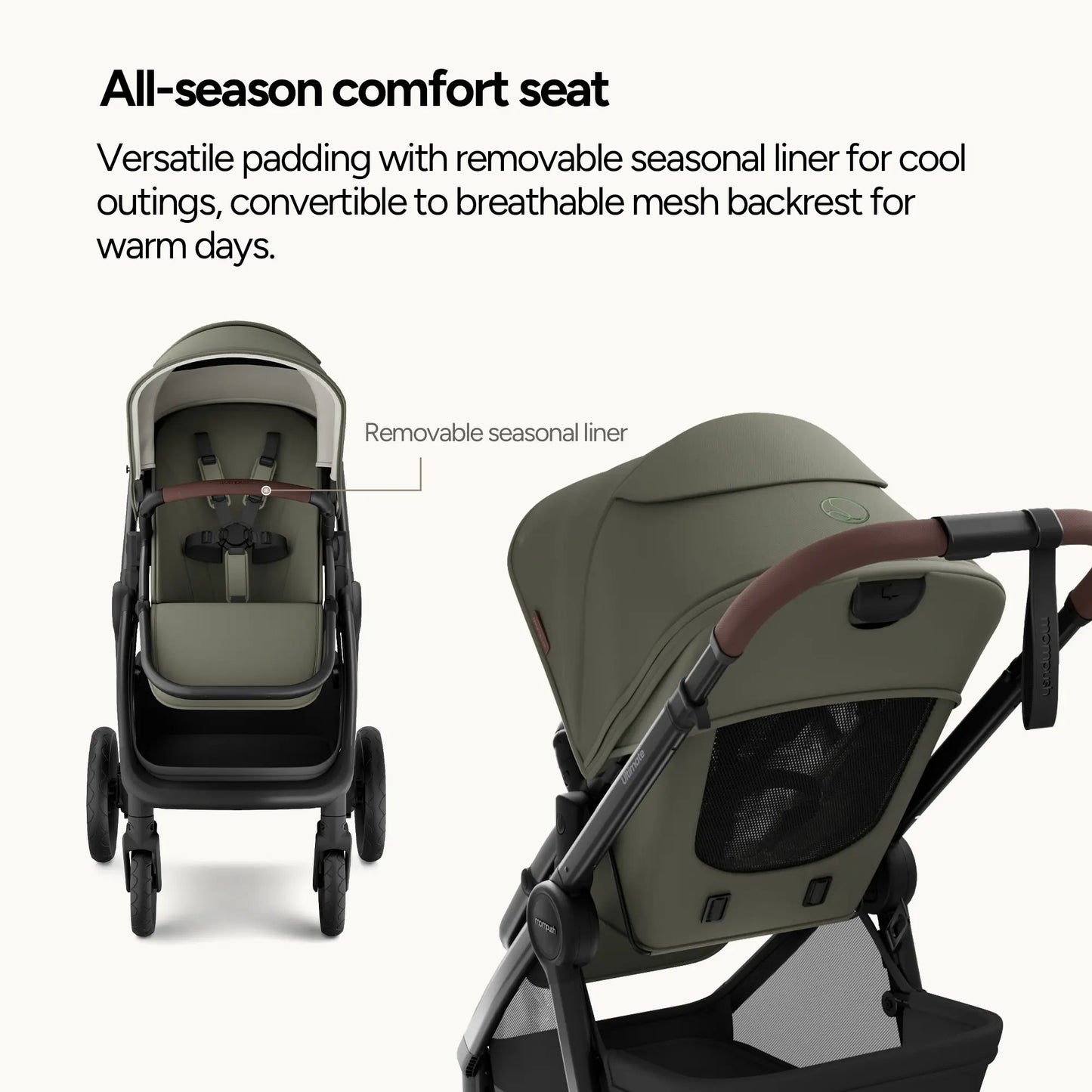 Mompush Ultimate 3 Full-Size Stroller